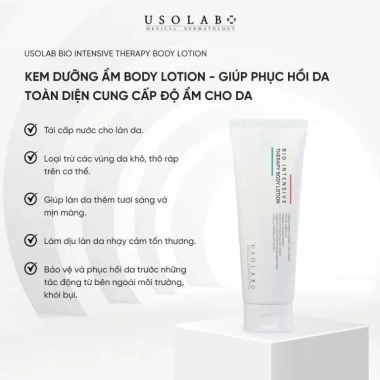 Usolab Bio Body Lotion 250ml – Kem dưỡng thể ẩm sâu, mịn da, giá ưu đãi 528.000₫