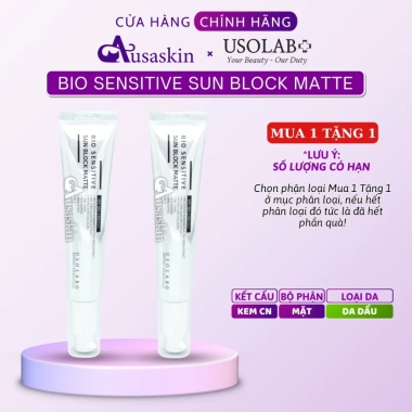USOLAB Kem Chống Nắng SPF 50 PA++++ 50ml Da Dầu Mụn - Matte, Giá 129k