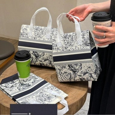 UUMIR 10 Túi Bao Trà Sữa & Tote Cà Phê - Túi Vải Không Dệt Cầm Tay Giá 92.730₫