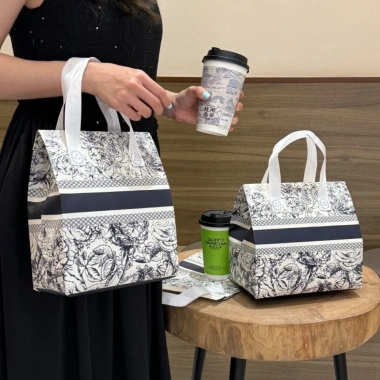 UUMIR 10 Túi Bao Trà Sữa & Tote Cà Phê - Túi Vải Không Dệt Cầm Tay Giá 92.730₫