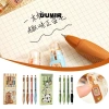 UUMIR 4 Bút Gel Capibara Panda Soft Grip Đen 0.5mm Khô Nhanh - Giá 71.940 VND