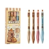 UUMIR 4 Bút Gel Capibara Panda Soft Grip Đen 0.5mm Khô Nhanh - Giá 71.940 VND 10