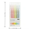 UUMIR 5 màu Highlighter Double Head Pastel, Bút Huỳnh Quang cho Sổ Lưu Niệm - Quà Học Sinh 2