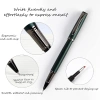 UUMIR Bút Mực Gel Đen Ngòi 0.5mm Vỏ Kim Loại Xanh Lá - Giá ưu đãi 73.040 VND 4