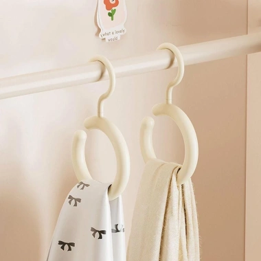 Uumir Móc Treo Quần Áo Đa Năng – Giá Treo Khăn Di Động Xoay Được, Dopamine 5