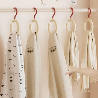 Uumir Móc Treo Quần Áo Đa Năng – Giá Treo Khăn Di Động Xoay Được, Dopamine 8