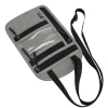 UUMIR Túi đựng hộ chiếu chặn RFID, dây đeo cổ điều chỉnh, đỡ thẻ nylon, chống trộm, chống thấm nước đa chức năng nam nữ 9