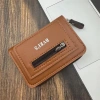 UUMIR Ví Ngắn Chống Trộm Dung Tích Lớn Nhiều Ngăn Tiền Xu Thiết Kế Tối Giản Nam 4