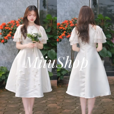 V61 Váy Tay Định Cườm Xoè Công Chúa Dự Tiệc – Đầm Cưới Cô Dâu 380k