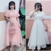 V61 Váy Tay Định Cườm Xoè Công Chúa Dự Tiệc – Đầm Cưới Cô Dâu 380k 6