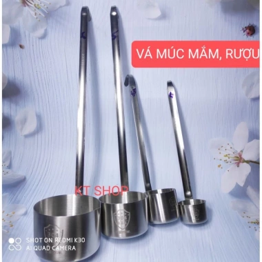 Vá đong múc nước mắt inox 304 - dung tích lớn, chất liệu bền, giảm giá 63.700₫