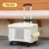 Va li xe đẩy 2 tầng cho thú cưng - Ba lô xách tay cho mèo & chó, giảm giá 20% chỉ 451.200₫ 10