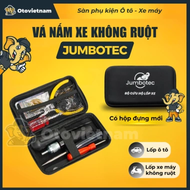 Vá Nấm Jumbotec không ruột + túi da - Vá lốp ô tô, xe máy, 545.000đ
