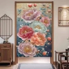 Vách Ngăn Rèm Cửa Hoa Lớn - Rèm Ngắn Vải Nửa Màn, Phù Hợp Nhà Bếp & Phòng Tắm - 185.600 VND 4