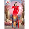 Vải Áo Dài 3D Phong Cảnh Vịnh Hạ Long Chưa May - Giảm 20% còn 250k 3