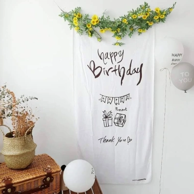 Vải backdrop chụp ảnh sinh nhật cực xinh, chất liệu mềm mại, giảm 20% chỉ 161.000 VND 5 Vải backdrop chụp ảnh sinh nhật cực xinh, chất liệu mềm mại, giảm 20% chỉ 161.000 VND 5