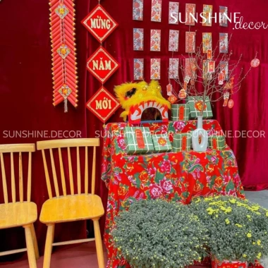 Vải Con Công Đỏ Xanh Trang Trí Tết, Trung Thu - Phong Cách Truyền Thống, Giá 67.500₫ 5 Vải Con Công Đỏ Xanh Trang Trí Tết, Trung Thu - Phong Cách Truyền Thống, Giá 67.500₫ 5