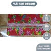Vải Con Công Triện Đỏ Vintage - Trải Bàn và Decor Phông Nền Chụp Ảnh Tết Ưu Đãi 44.500₫ 6