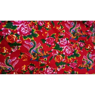 Vải công Cotton Loại 1 cao cấp màu sắc nét - May áo, trang trí Tết, khăn phủ bàn, vỏ chăn phong cách xưa, chỉ 35.000₫ 4