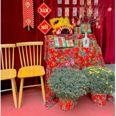 Vải Công Phượng khổ rộng 160cm - Trang trí Tết & sự kiện 2.026, giá chỉ 198.000₫ 6