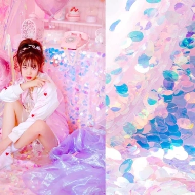 Vải đính kim sa vảy cá kim tuyến lấp lánh - Phông nền chụp ảnh studio giảm giá 20% 5 Vải đính kim sa vảy cá kim tuyến lấp lánh - Phông nền chụp ảnh studio giảm giá 20% 5
