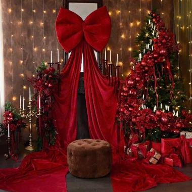 Vải đỏ đa năng làm phông nền chụp ảnh Tết Noel đám cưới - Giá chỉ 19.264 đồng 6