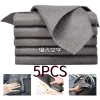 Vải Lau Microfiber Dày 40x50cm - 5 chiếc, Tái sử dụng, Không vết Streak, 11.686₫