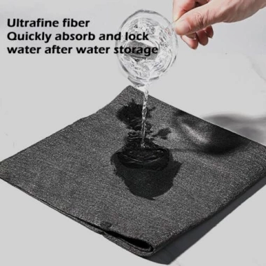 Vải Lau Microfiber Dày 40x50cm - 5 chiếc, Tái sử dụng, Không vết Streak, 11.686₫