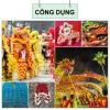 Vải Lông Thú Đầu Lân Đầu Rồng 5.080 - Quần áo Lân múa Tết, Lồng đèn Trung Thu - Giá 34.900 VND 5