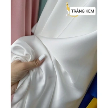 Vải lụa Tô Châu VAD01 - dày dặn, may quần áo dài, yếm, váy đầm cách tân 90k