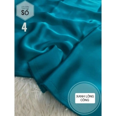 Vải lụa Tô Châu VAD01 - dày dặn, may quần áo dài, yếm, váy đầm cách tân 90k