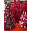 Vải nhung decor phông nền Noel, nơ khổng lồ & vải con công đỏ xanh Tết – 75.000đ 4