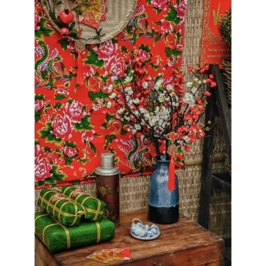 Vải Nhung Đỏ 5mét Con Công Trang Trí Tết 2.026 Phông Nền Decor Chụp Ảnh Trung Thu Giá 41.155đ