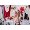 Vải Nhung Đỏ 5mét Con Công Trang Trí Tết 2.026 Phông Nền Decor Chụp Ảnh Trung Thu Giá 41.155đ 3