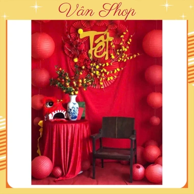 Vải Nhung Đỏ Con Công - Phông Nền Trang Trí Tết Trung Thu Miu Party Ưu Đãi 88.350đ 9 Vải Nhung Đỏ Con Công - Phông Nền Trang Trí Tết Trung Thu Miu Party Ưu Đãi 88.350đ 9
