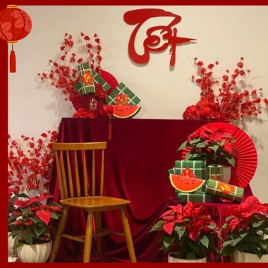 Vải Nhung Đỏ Dày Noel 2.025 - Khăn Trải Bàn, Phông Nền Decor Chụp Ảnh Sự Kiện 3