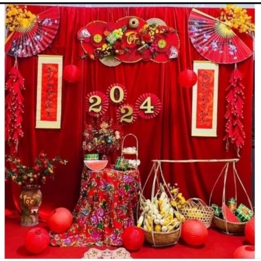 Vải nhung đỏ sang trọng - Phông nền Tết và rèm trang trí, giảm còn 109.000₫ 6