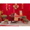 Vải nhung đỏ sang trọng - Phông nền Tết và rèm trang trí, giảm còn 109.000₫ 7