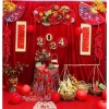 Vải nhung đỏ sang trọng – Trang trí, làm rèm decor ngày Tết, giá ưu đãi 99.000₫ 9