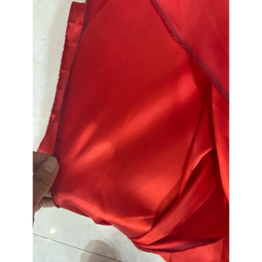 Vải nhung đỏ tươi khổ 1.5m - Phông nền tiệc cưới, Noel, Tết giá 61.000đ 6