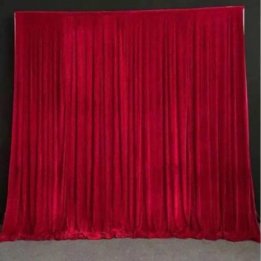 Vải nhung đỏ và vải con công - Phông nền Decor Tết giá ưu đãi 60.000₫ 4