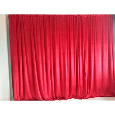 Vải nhung đỏ và vải con công - Phông nền Decor Tết giá ưu đãi 60.000₫ 5