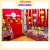 Vải nhung hoa con công rồng phùng 1m x 1.6m - Phông nền chụp ảnh, trải bàn, may quần áo, trang trí Tết cổ xưa, giảm giá 60.000đ 4