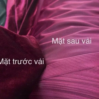 Vải Nhung Lông 7 Biên Cao Cấp – Mềm Mịn, Dày Dặn, Co Dãn, May Áo Váy, Chăn Ga – 119.000₫ 5 Vải Nhung Lông 7 Biên Cao Cấp – Mềm Mịn, Dày Dặn, Co Dãn, May Áo Váy, Chăn Ga – 119.000₫ 5