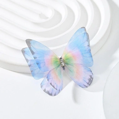 Vải Organza Bướm Táo Gradient 2 lớp - Thêu miếng dán DIY cho váy cô dâu, phụ kiện tóc - 61.560₫ 4
