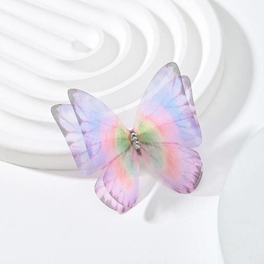 Vải Organza Bướm Táo Gradient 2 lớp - Thêu miếng dán DIY cho váy cô dâu, phụ kiện tóc - 61.560₫ 6