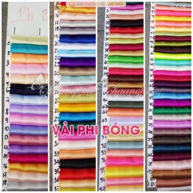 Vải Phi Bóng VAD04 – May áo dài, yếm, váy đầm nữ, mềm mịn dày dặn, giảm còn 36.000₫