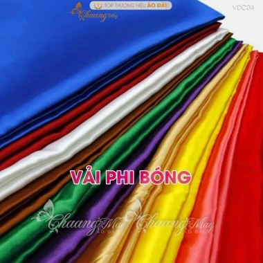 Vải Phi Bóng VAD04 – May áo dài, yếm, váy đầm nữ, mềm mịn dày dặn, giảm còn 36.000₫