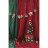 Vải Phông Nền Đỏ Vàng Trang Trí Tết Noel - Giá 69.800 VNĐ, Thêm Phong Cách 8
