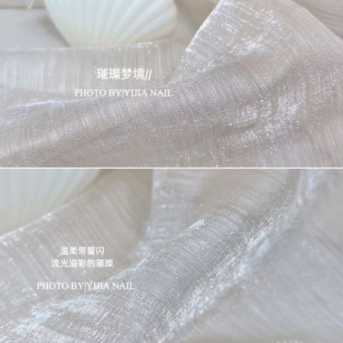 Vải voan lụa xước decor chụp ảnh nail 75x100cm - Phụ kiện giá ưu đãi 38.5k